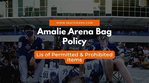 I have a large diaper-<b>bag</b>-looking purse (classy, I know) and am wondering if it'll be a problem. . Amalie arena bag policy